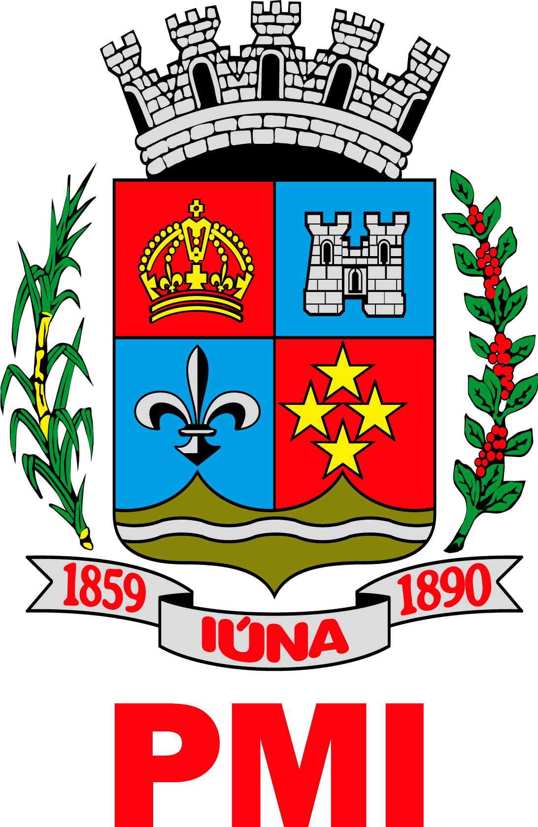 Brasão https://iuna.es.gov.br/Prefeitura Municipal de Iuna