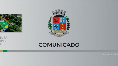 Comunicado: Praça Cel. João Osório