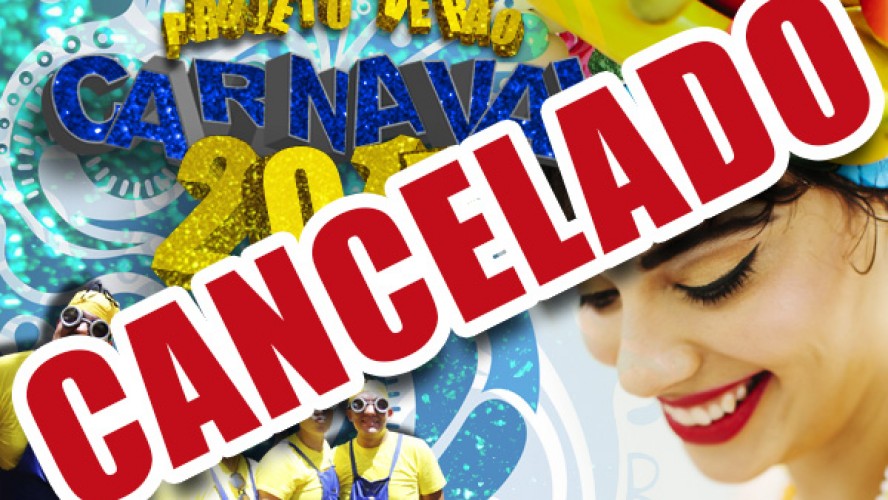 Carnaval está cancelado