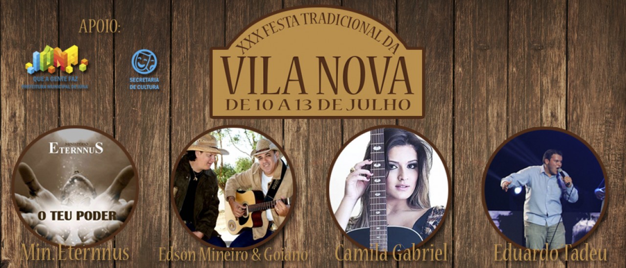 Shows, quadrilha e sorteios animam a 30ª Festa de Vila Nova