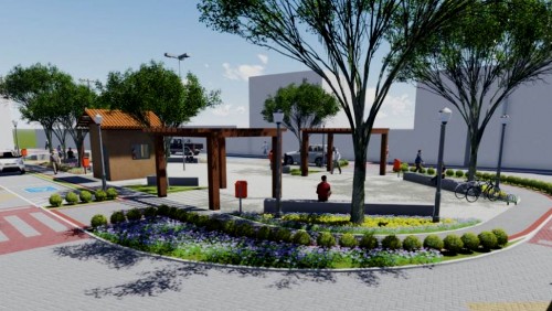 Prefeitura inicia construção de Praça na Rua Maria Rosa de Jesus