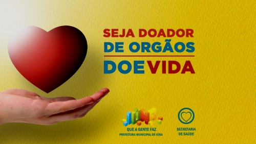 Prefeitura lança cartilha sobre doação de órgãos