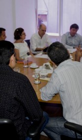 Prefeito de Iúna se reúne com diretoria da Cesan em Vitória/es.