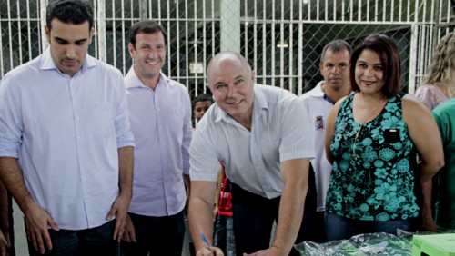 Prefeitura de Iúna recebe materiais esportivos do projeto Campeões do Futuro