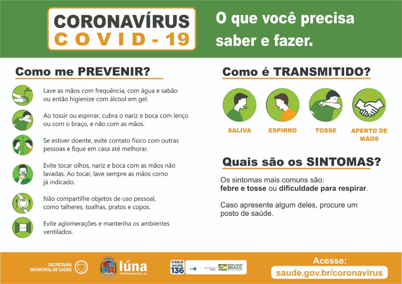 Como se prevenir contra o Coronavírus