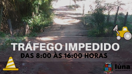 Secretaria de Agricultura e Agronegócio irá construir ponte na Comunidade de Rio Pardinho nesta quarta-feira (10)