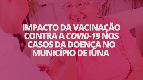 "IMPACTO DA VACINAÇÃO CONTRA A COVID-19 NOS CASOS DA DOENÇA NO MUNICÍPIO DE IÚNA''