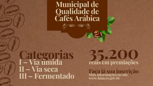 VII Concurso Municipal de Qualidade de Café Arábica de Iúna