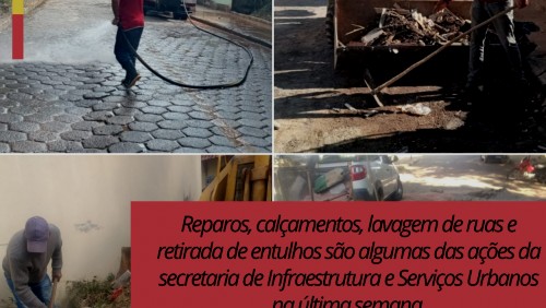 Prefeito Romário Acompanha as Atividades da Secretaria de Infraestrutura e Serviços Urbanos