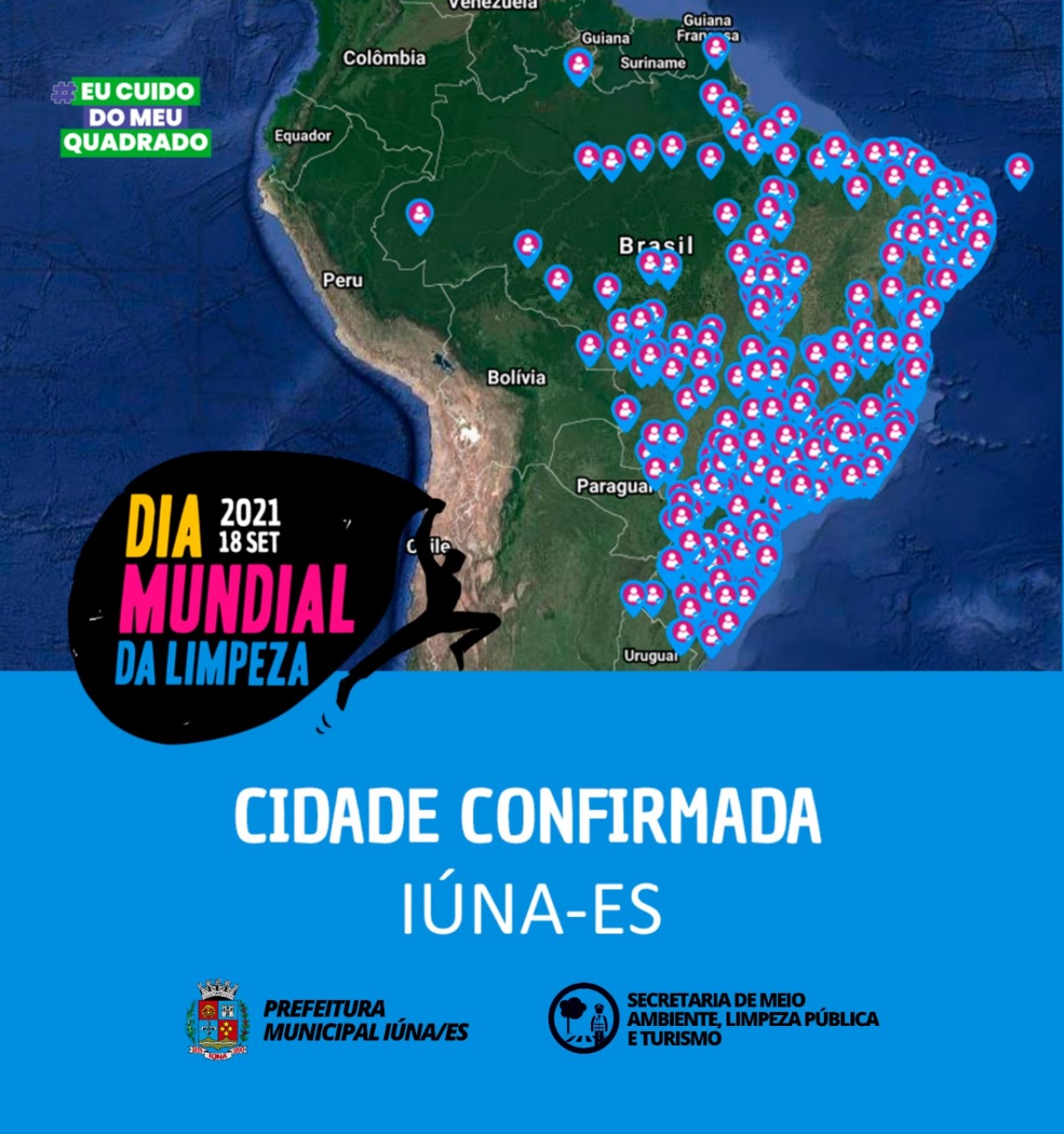Já tá sabendo que dia 18 de setembro acontece a 4° edição do #DiaMundialDaLimpeza