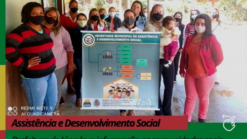 Prefeitura de Iúna leva informação as comunidades mais remotas sobre os programas disponíveis no município