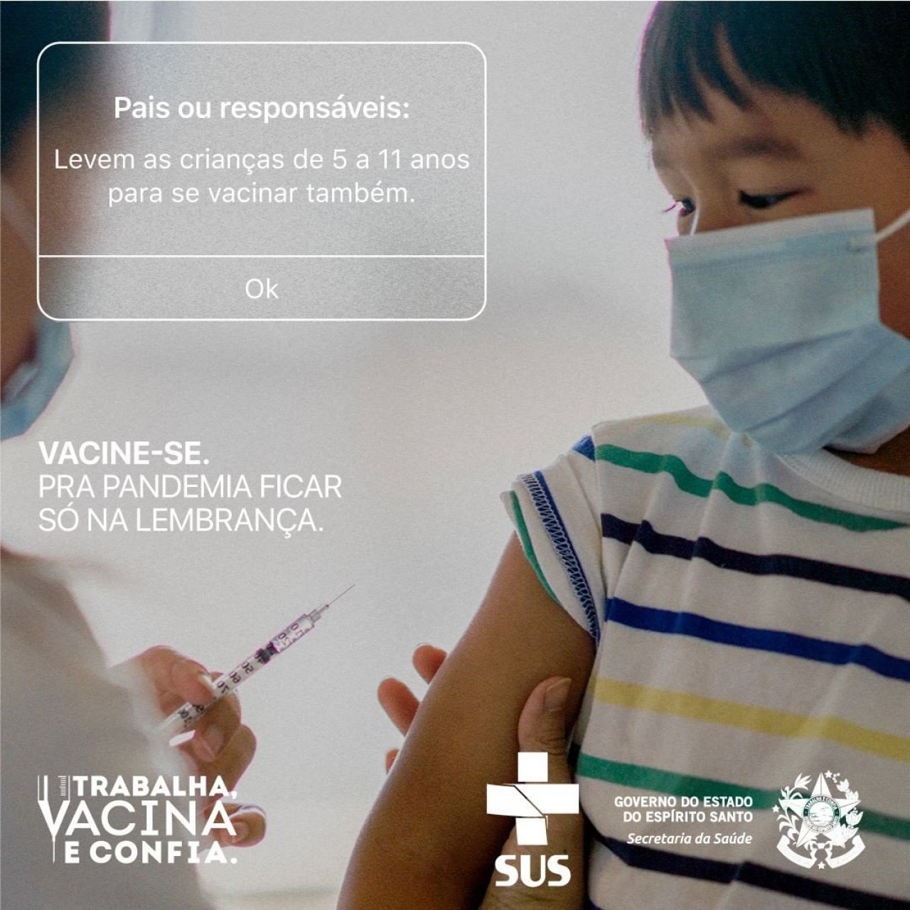Vacinação das crianças!