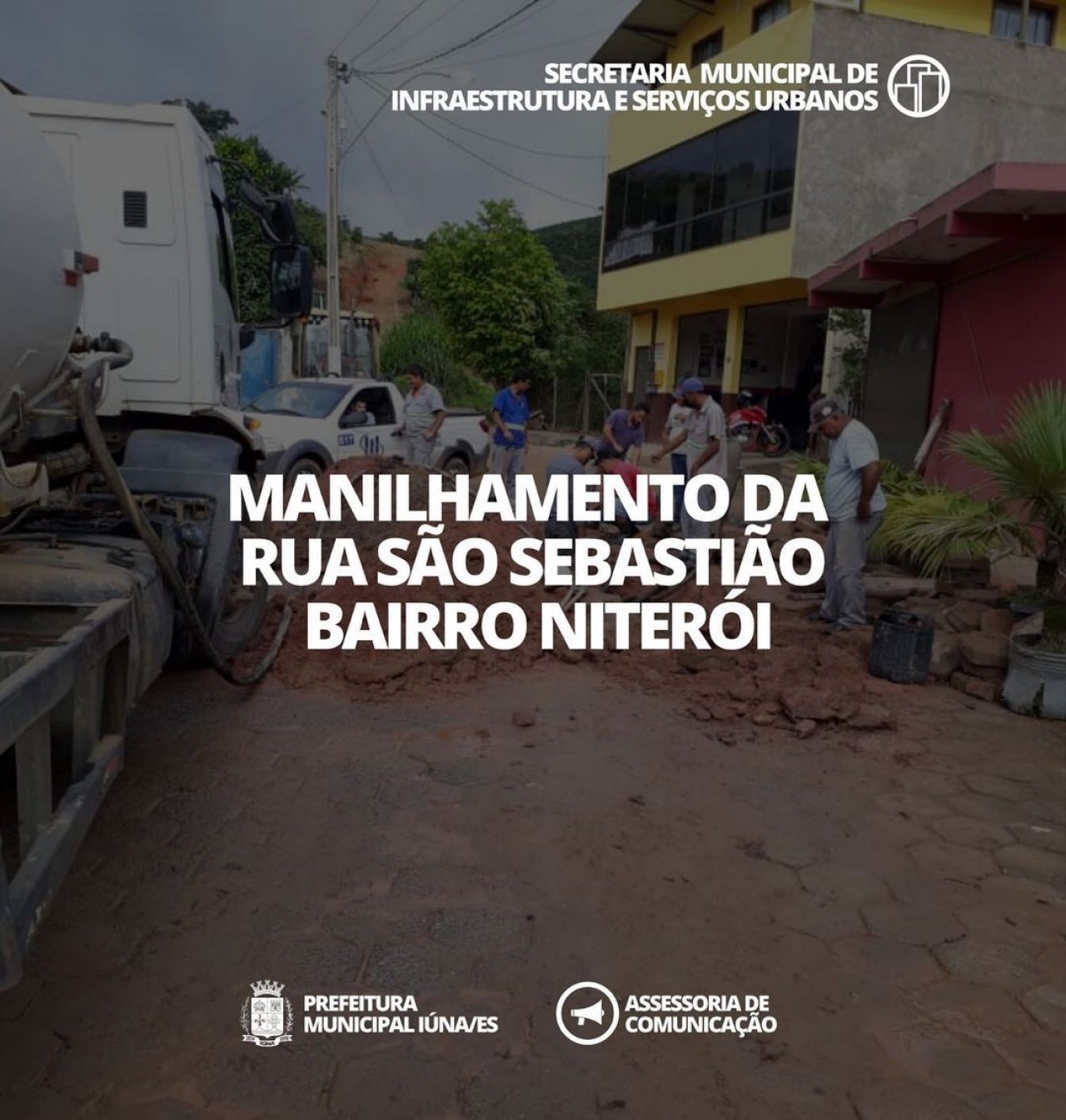OBRA 07 - Manilhamento da rua São Sebastião (Niterói)