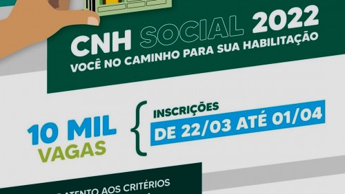CNH Social 2022, você no caminho para sua habilitação.