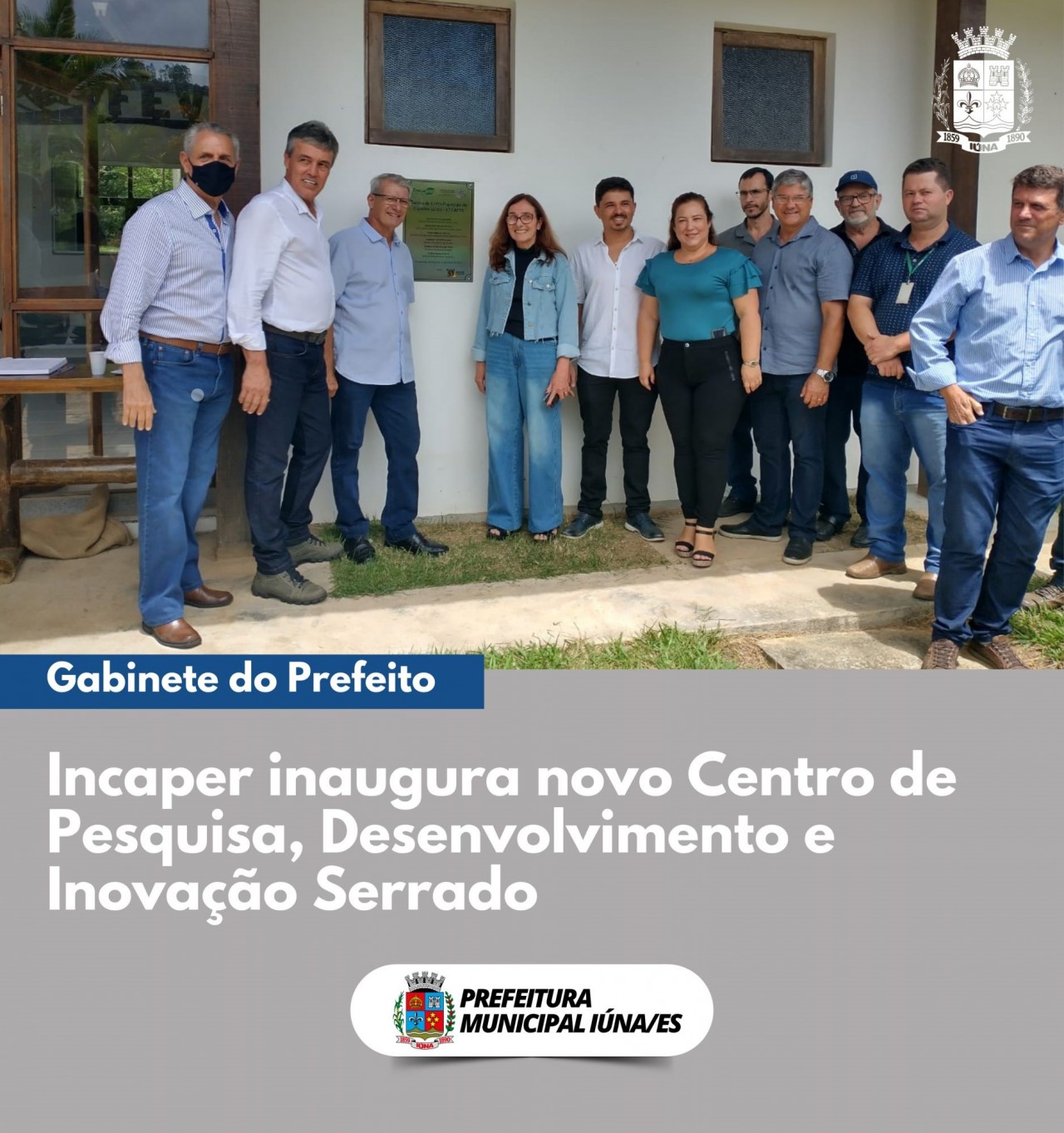 Incaper inaugura novo Centro de Pesquisa, Desenvolvimento e Inovação Serrado.