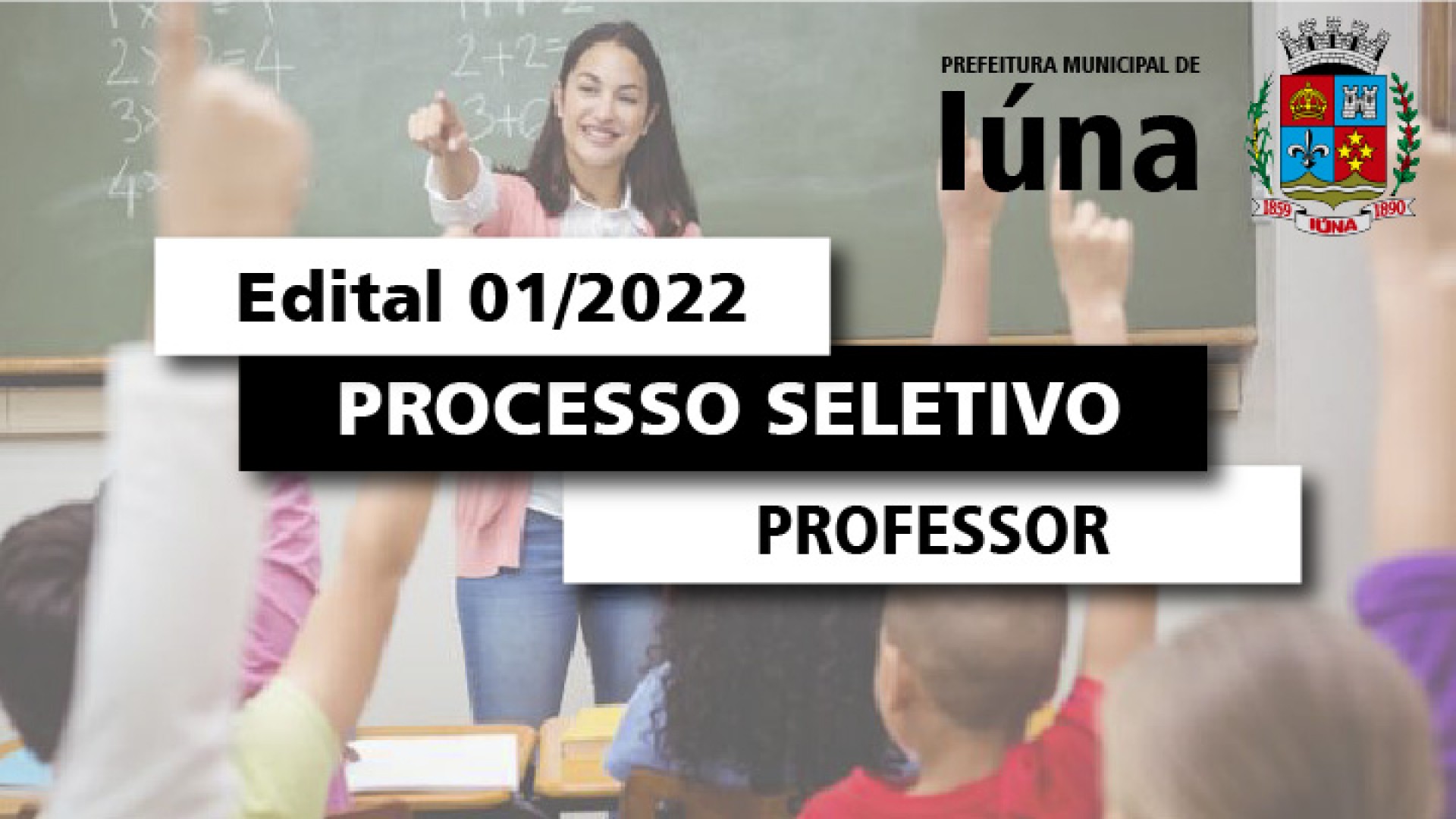 Processo Seletivo Educação nº 01/2022 DT Professor