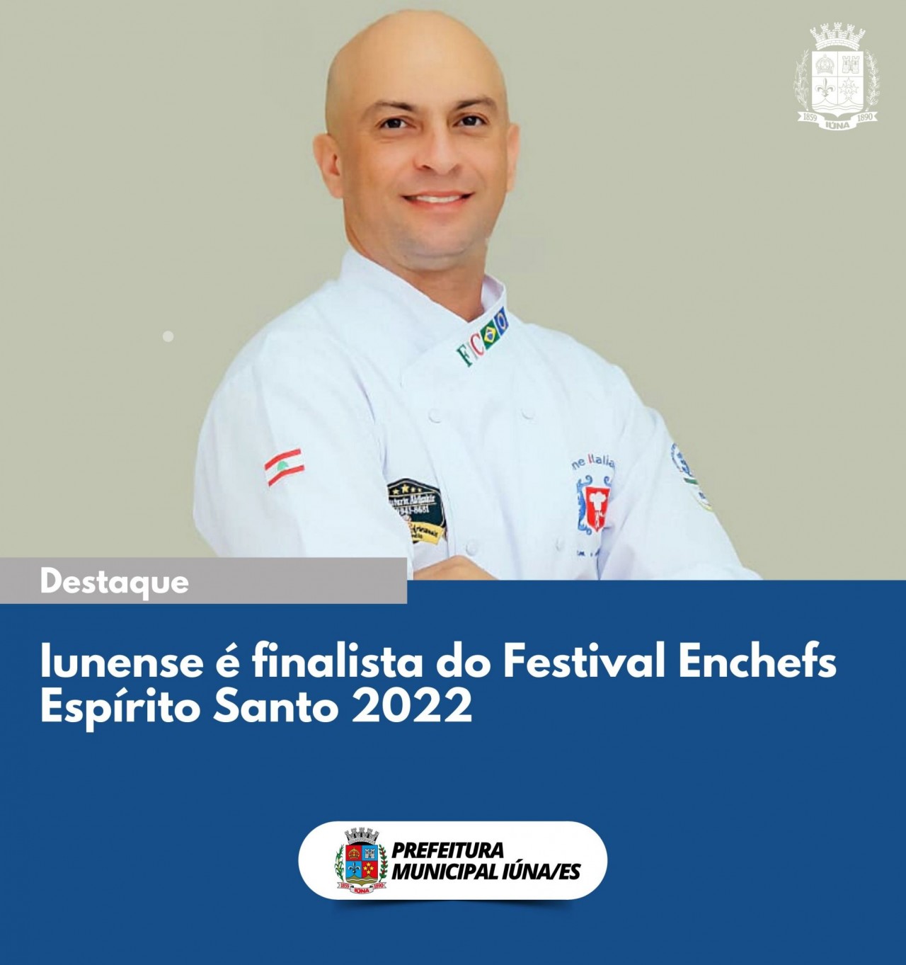 Iunense é finalista do Festival Enchefs Espírito Santo 2022