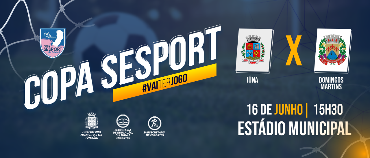 Copa Sesport: Iúna joga contra Domingos Martins na próxima quinta-feira (16)