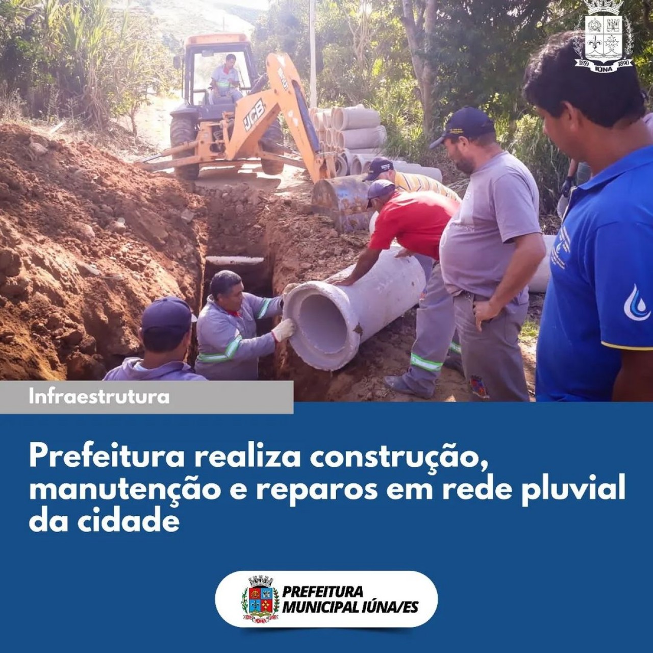 OBRA 99 - construção, manutenção, limpeza e reparos nas redes de esgoto e drenagem pluvial, rua Sebastião Gessimo Céza