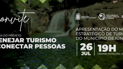 Convite: Apresentação do Projeto Planejar Turismo X Conectar Pessoas