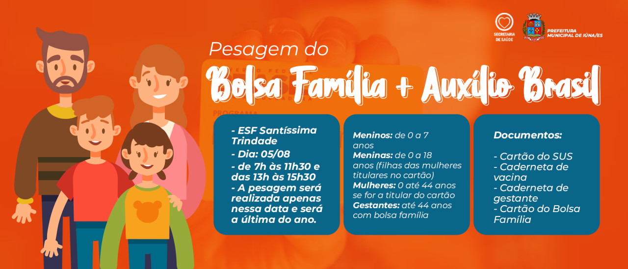 Beneficiários do Bolsa Família e Auxilio Brasil: chamada obrigatória