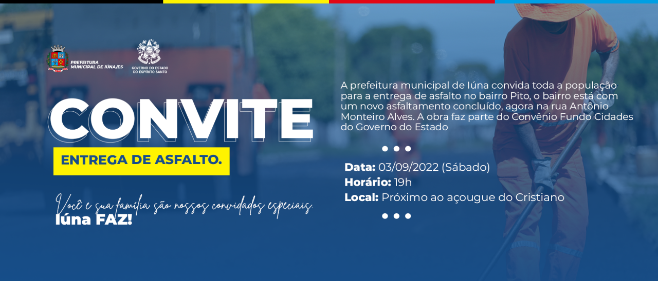 Rua Antônio Monteiro Alves será entregue neste sábado (03)