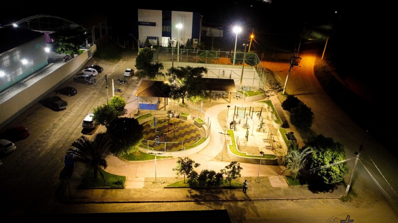 Prefeitura de Iúna realiza manutenção na iluminação pública