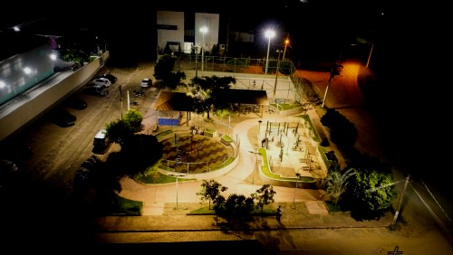 Prefeitura de Iúna realiza manutenção na iluminação pública