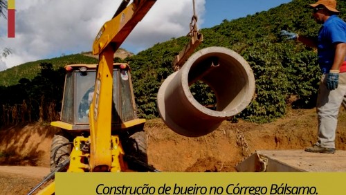OBRA 155 - Construção de bueiro no Córrego do Bálsamo