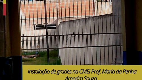 OBRA 136 - Manutenção e reforma CMEI Prof. Maria da Penha Amorim Souza