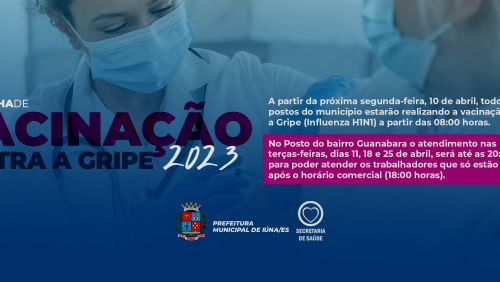Campanha de Vacinação contra a Gripe 2023