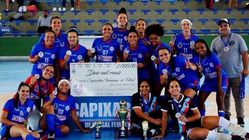 Associação Atlético Iunense vence o Capixabão Feminino de Futsal 2023