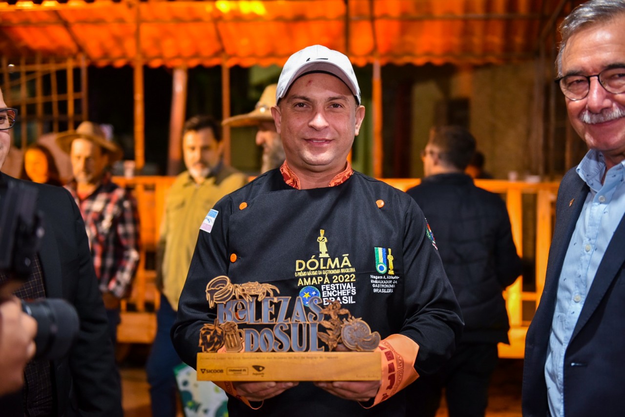 Chef Nagem Abikahir vence concurso gastronômico durante Belezas do Sul