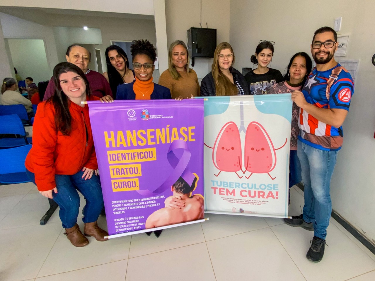 Secretaria de Saúde promove Dia D de combate à Hanseníase e à Tuberculose