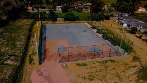 Campo Bom de Bola em Córrego Boa Sorte já está 60% concluído