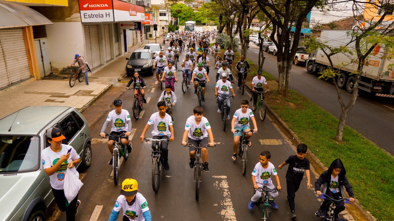 Passeio Ciclístico da Independência em Iúna contou com mais de 300 participantes